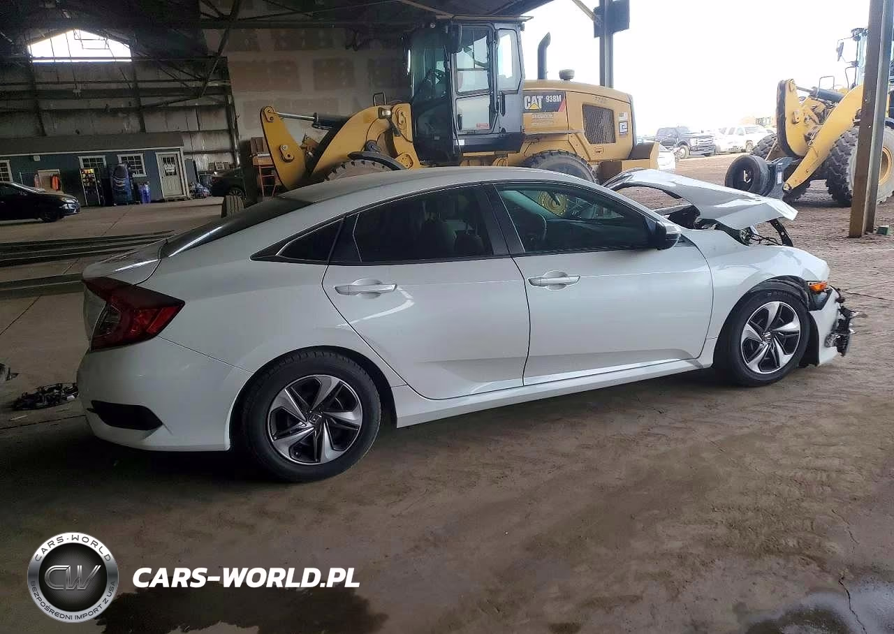 2019 Honda Civic Lx VIN:19XFC2F6XKE208986 - 3