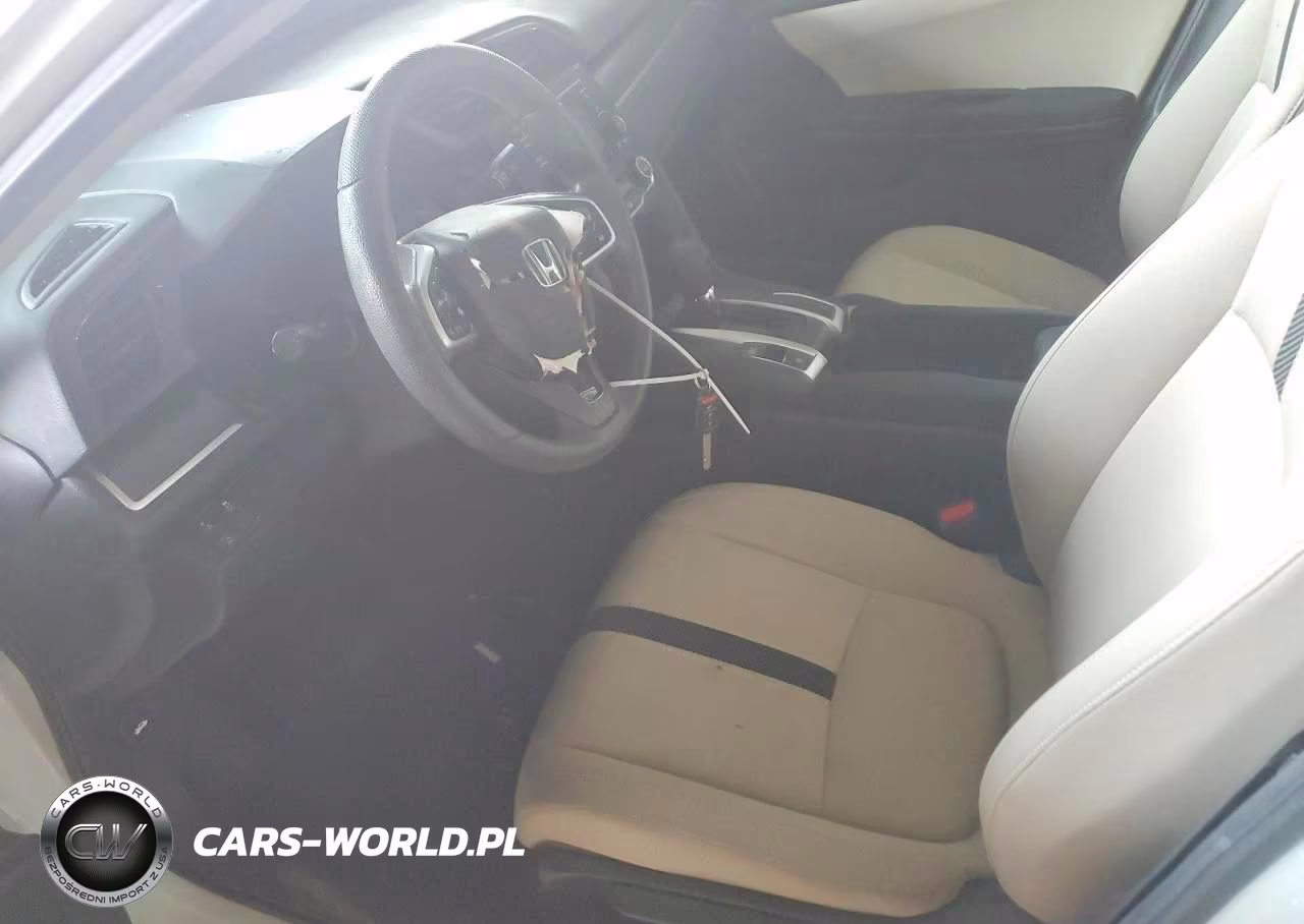 2019 Honda Civic Lx VIN:19XFC2F6XKE208986 - 7