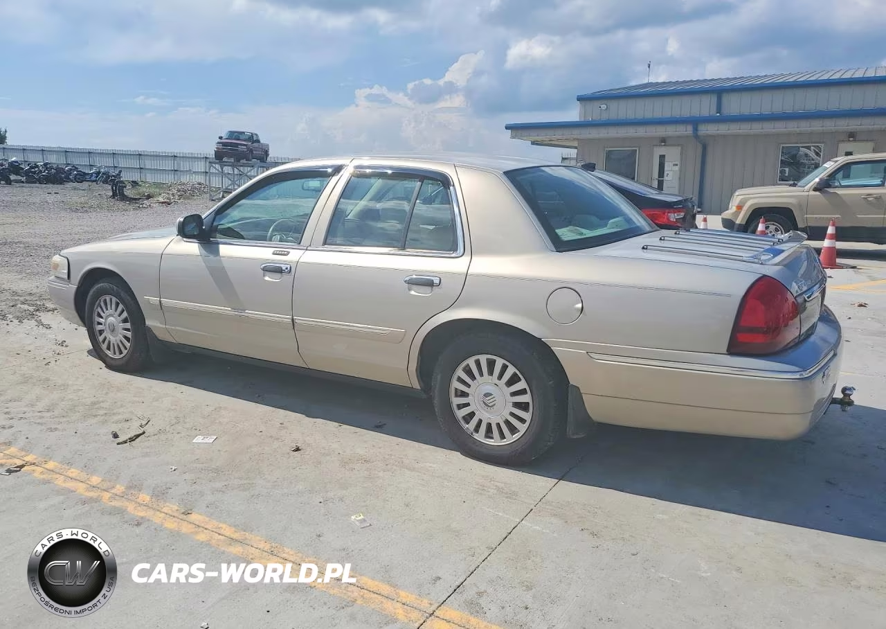 2007 Mercury Gr Marquis VIN:2MEFM75V97X629696 - 2
