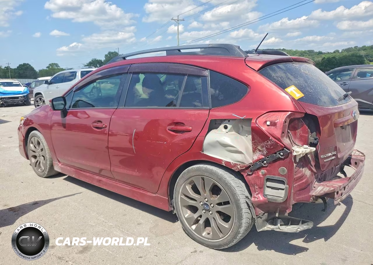 2015 Subaru Impreza Sport VIN:JF1GPAU66F8290436 - 2
