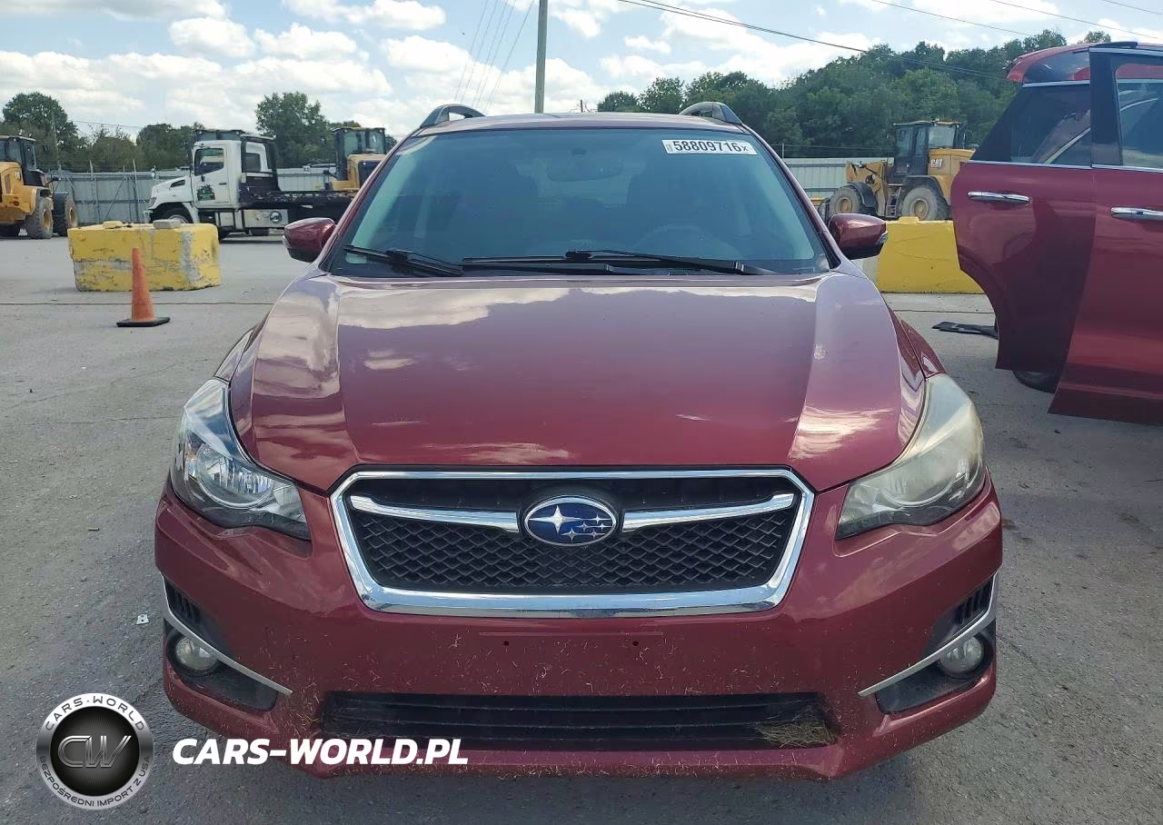2015 Subaru Impreza Sport VIN:JF1GPAU66F8290436 - 5