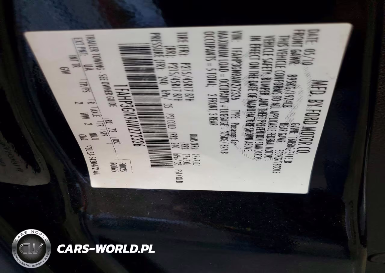2010 Ford Focus Ses VIN:1FAHP3GN9AW272326 - 12