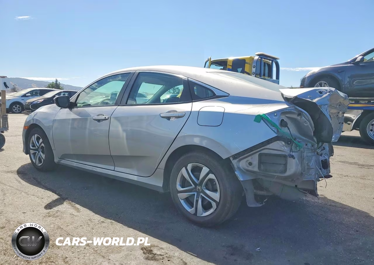 2018 Honda Civic Lx VIN:2HGFC2F54JH510737 - 2