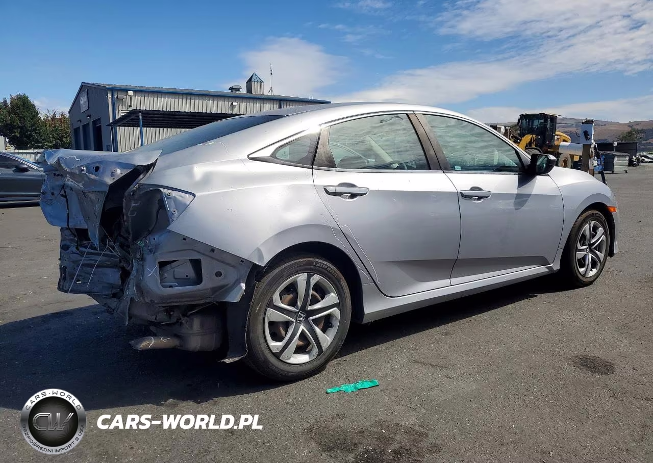2018 Honda Civic Lx VIN:2HGFC2F54JH510737 - 3