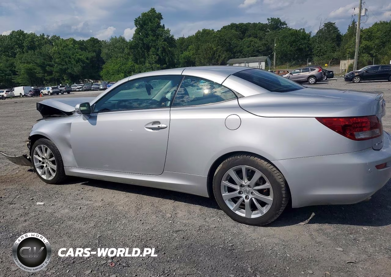 2010 Lexus Is 250 VIN:JTHFF2C20A2501170 - 2