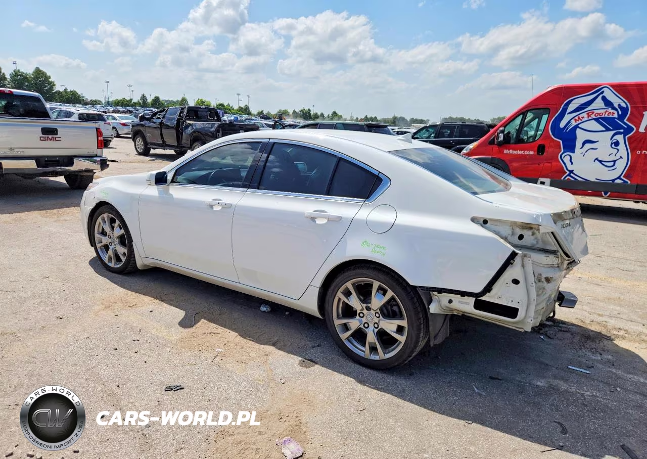 2012 Acura Tl VIN:19UUA9F72CA004607 - 2