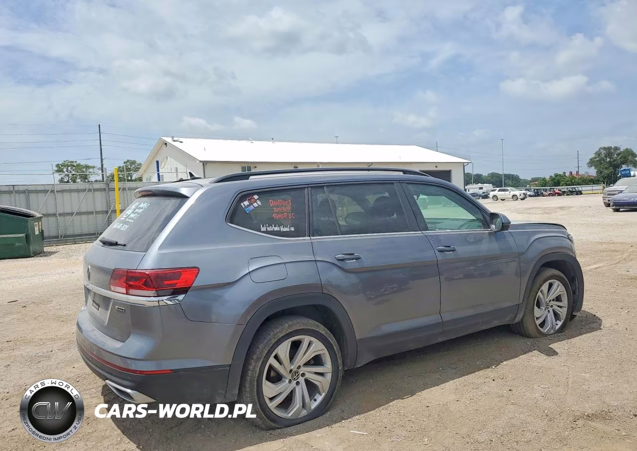 2021 Volkswagen Atlas Se VIN:1V2HR2CAXMC585875 - 3
