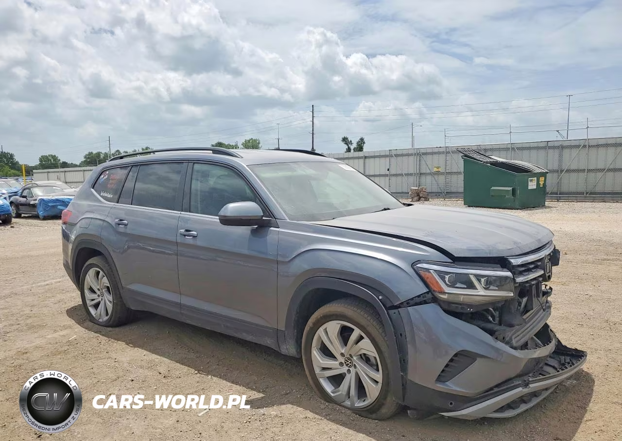 2021 Volkswagen Atlas Se VIN:1V2HR2CAXMC585875 - 4