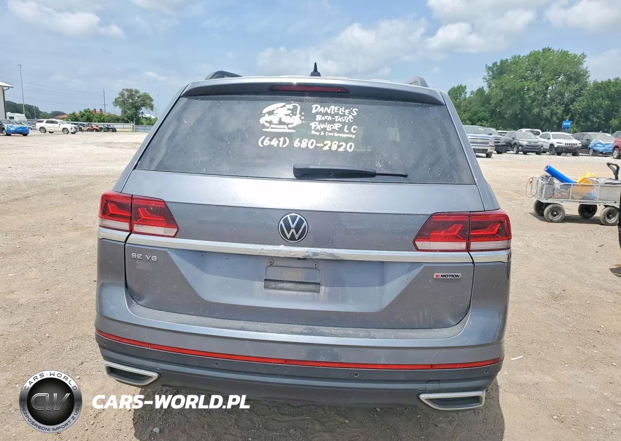 2021 Volkswagen Atlas Se VIN:1V2HR2CAXMC585875 - 6