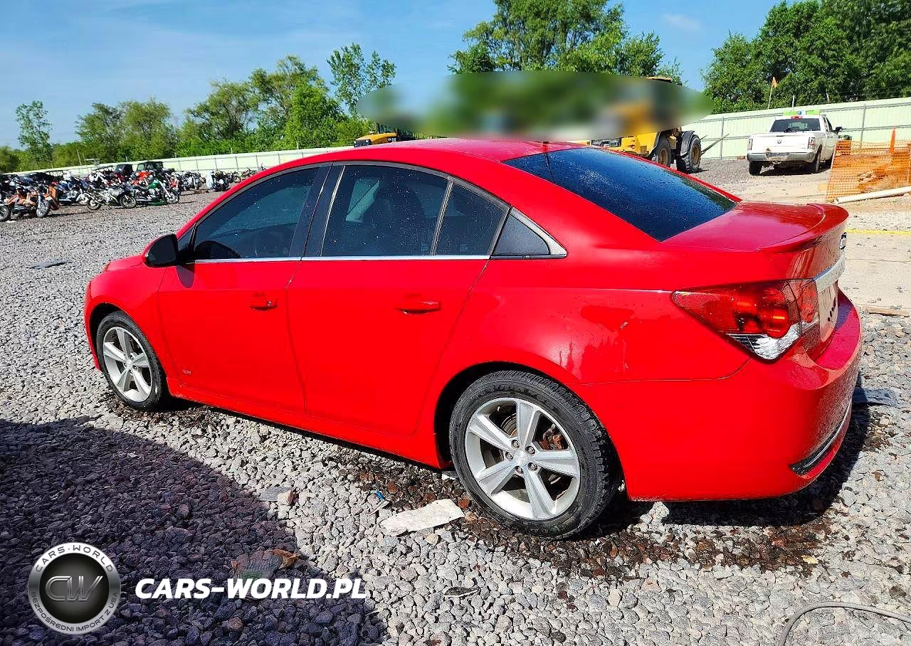 2012 Chevrolet Cruze Lt VIN:1G1PG5SCXC7278102 - 2