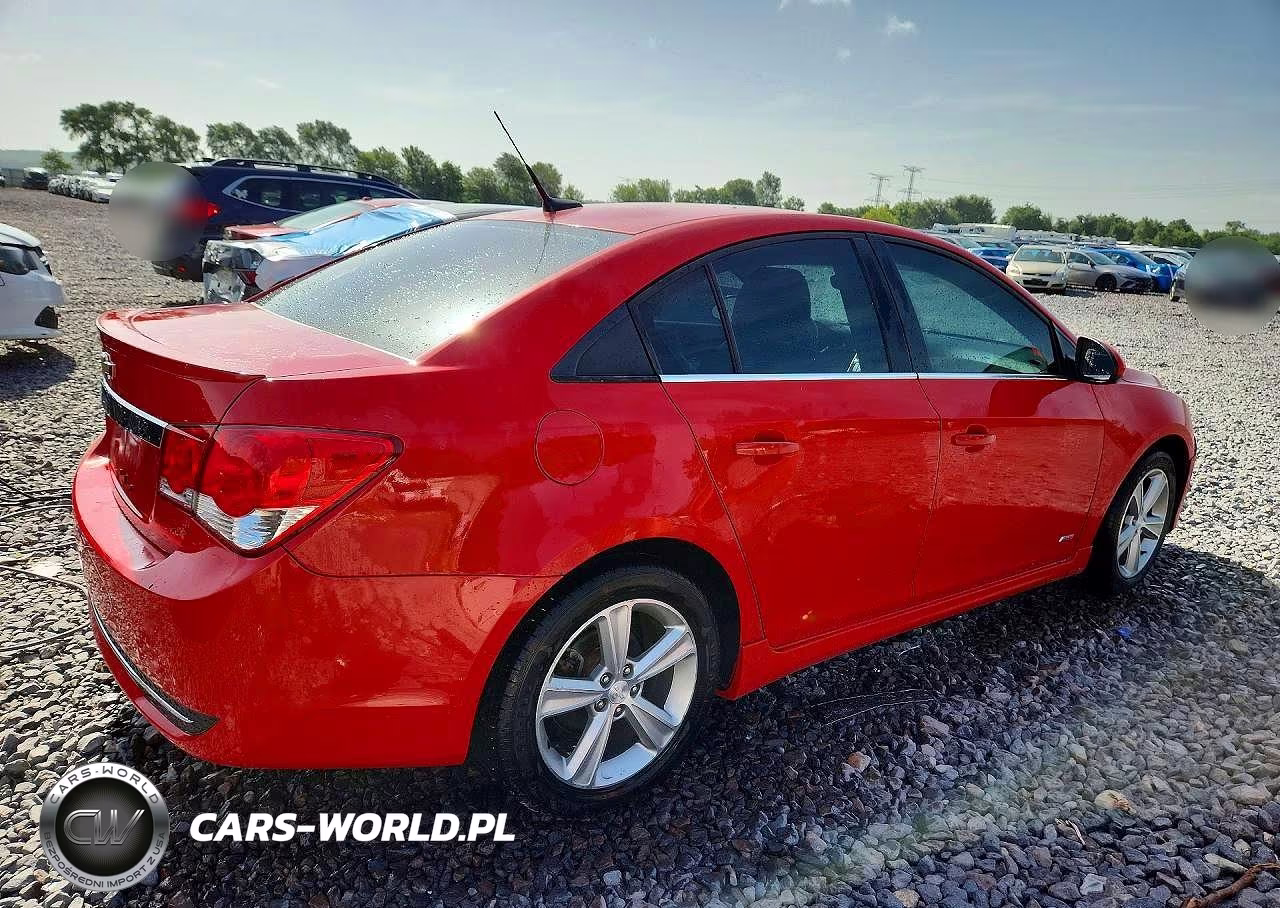 2012 Chevrolet Cruze Lt VIN:1G1PG5SCXC7278102 - 3