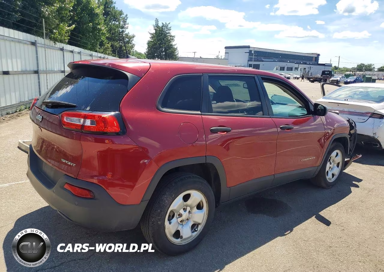 2016 Jeep Cherokee Sport VIN:1C4PJLAB0GW264209 - 3