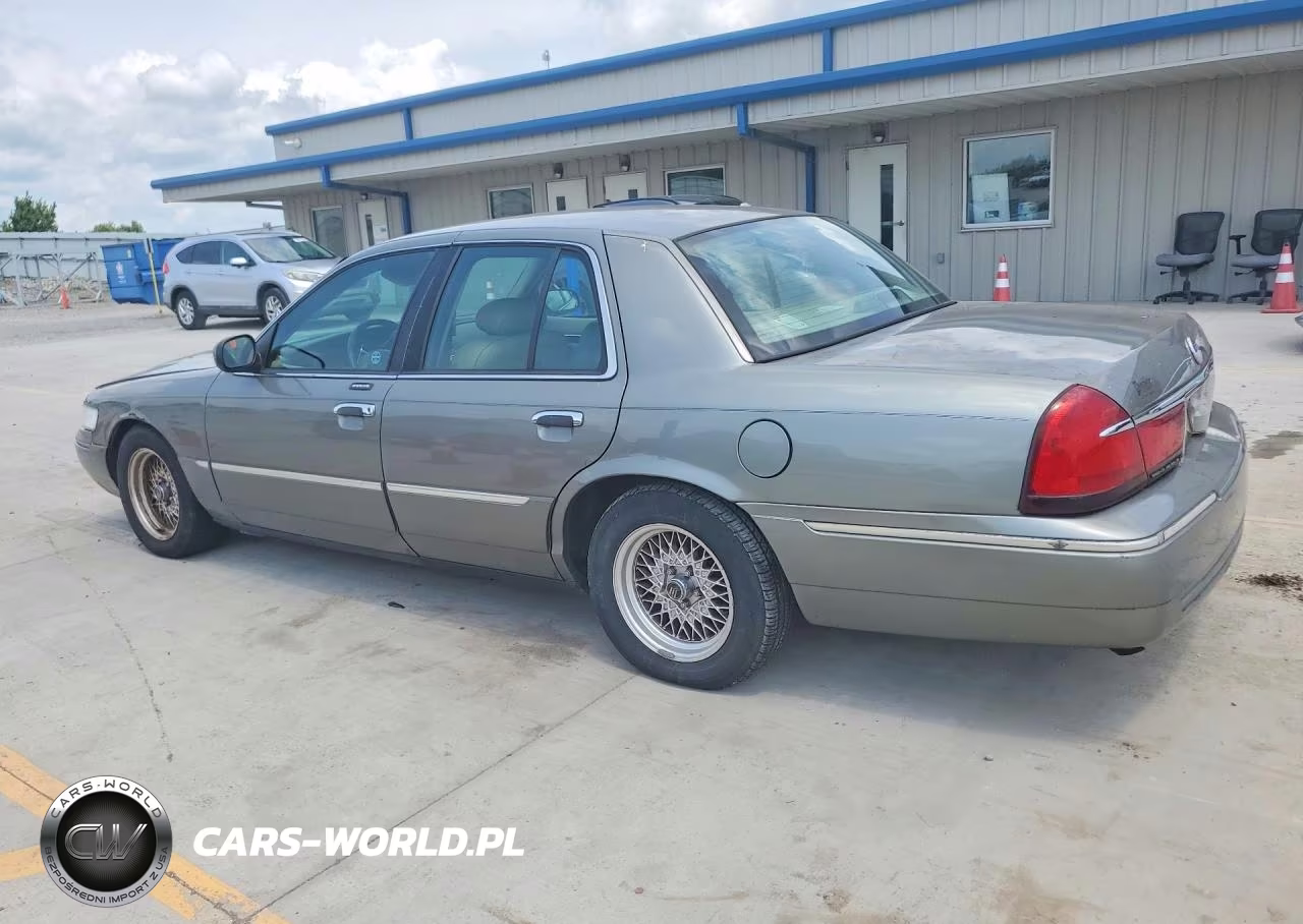 2001 Mercury Grand Marquis Ls VIN:2MEFM75W31X627507 - 2