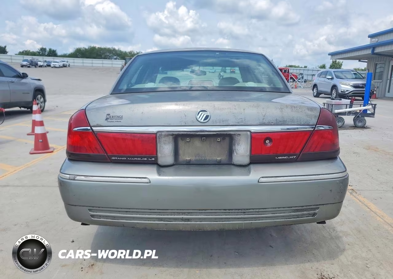 2001 Mercury Grand Marquis Ls VIN:2MEFM75W31X627507 - 6