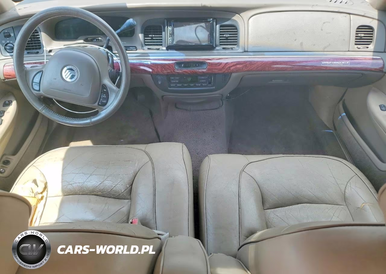 2001 Mercury Grand Marquis Ls VIN:2MEFM75W31X627507 - 8