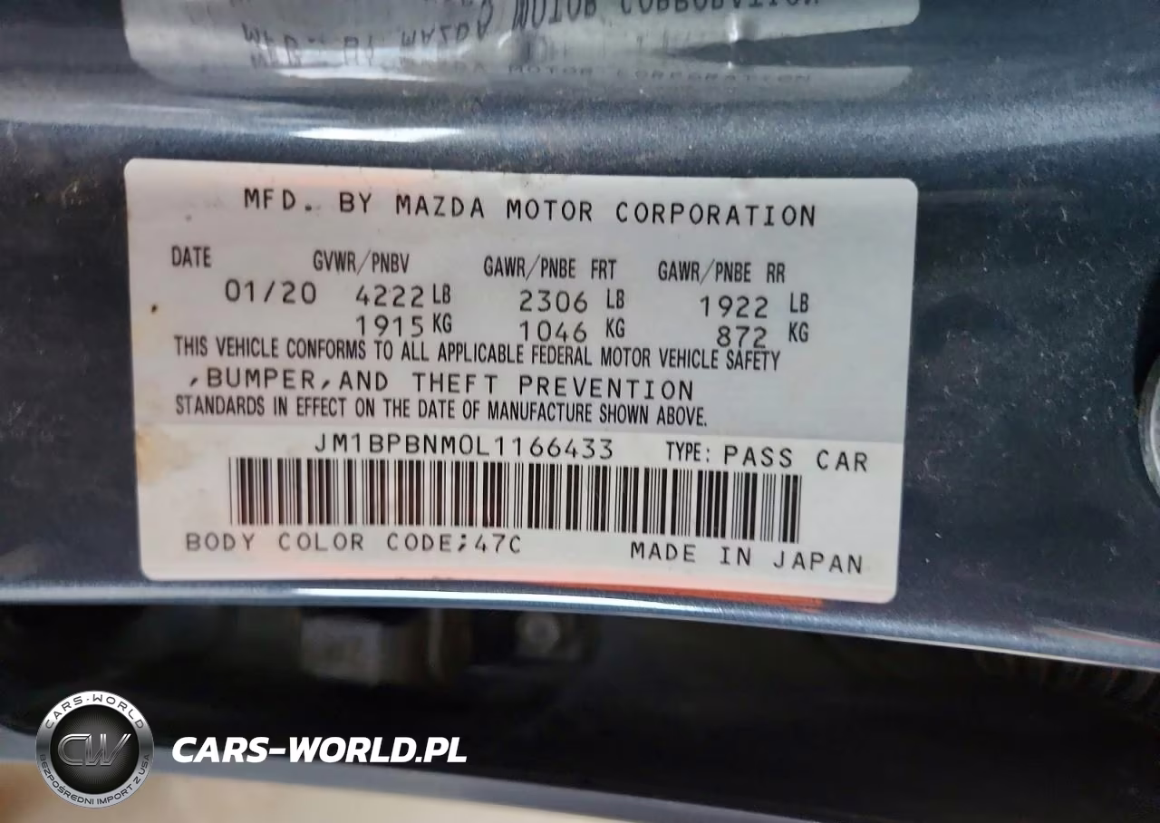 2020 Mazda 3 Premium VIN:JM1BPBNM0L1166433 - 12