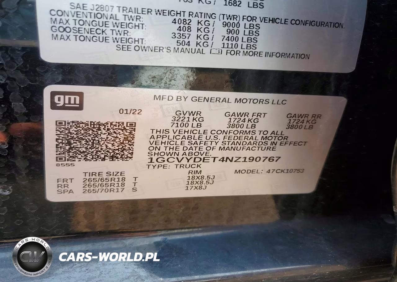2022 Chevrolet Silverado Ltd K1500 Lt VIN:1GCVYDET4NZ190767 - 13