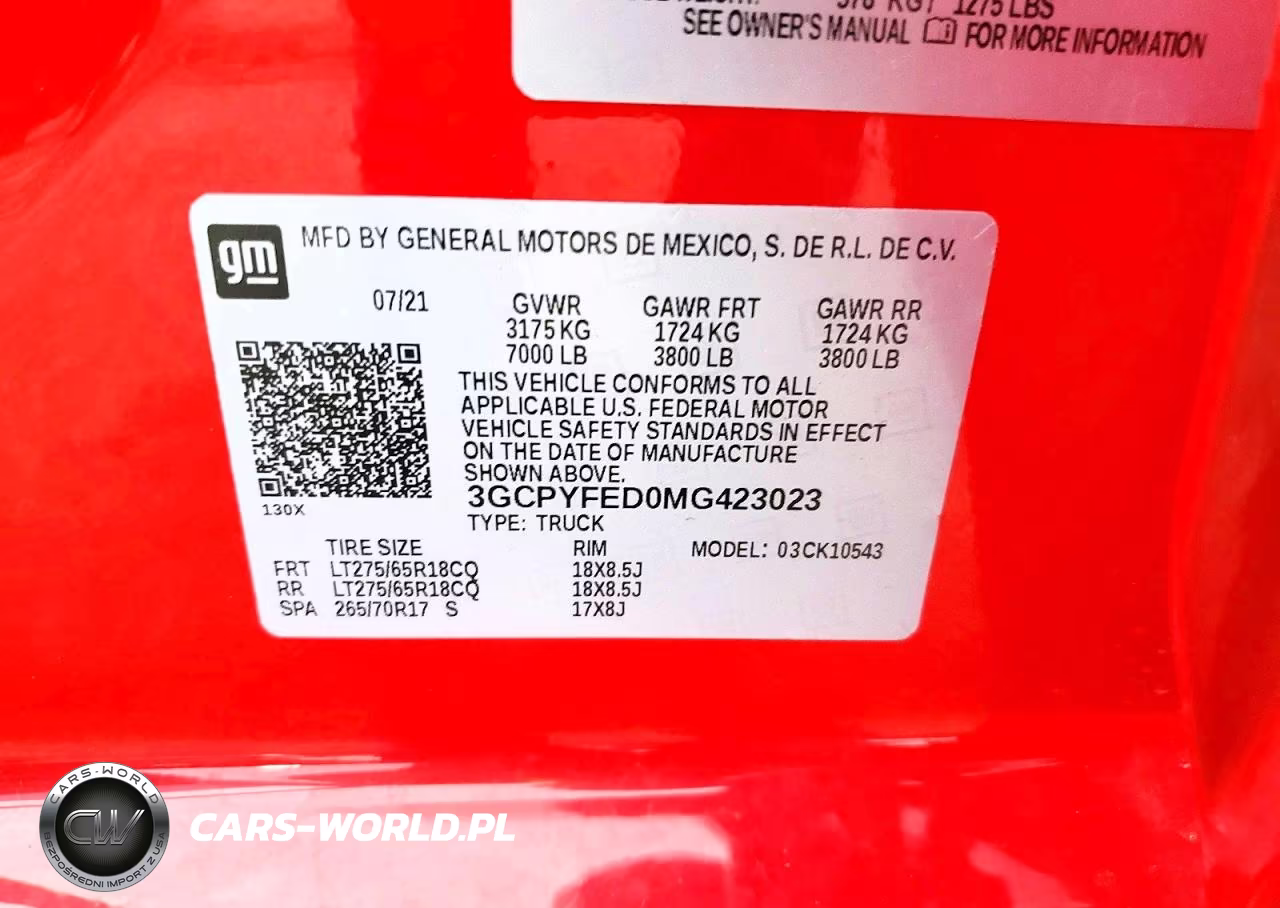 2021 Chevrolet Silverado K1500 Lt Trail Boss VIN:3GCPYFED0MG423023 - 12