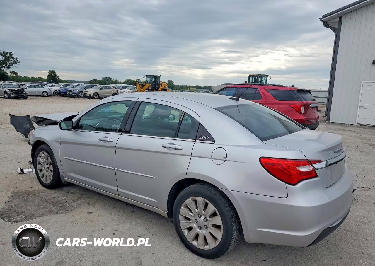 2012 Chrysler 200 Lx VIN:1C3CCBAB2CN272965 - 2
