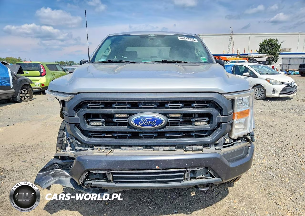 2022 Ford F150 Super Cab VIN:1FTEX1EB8NKE67163 - 5