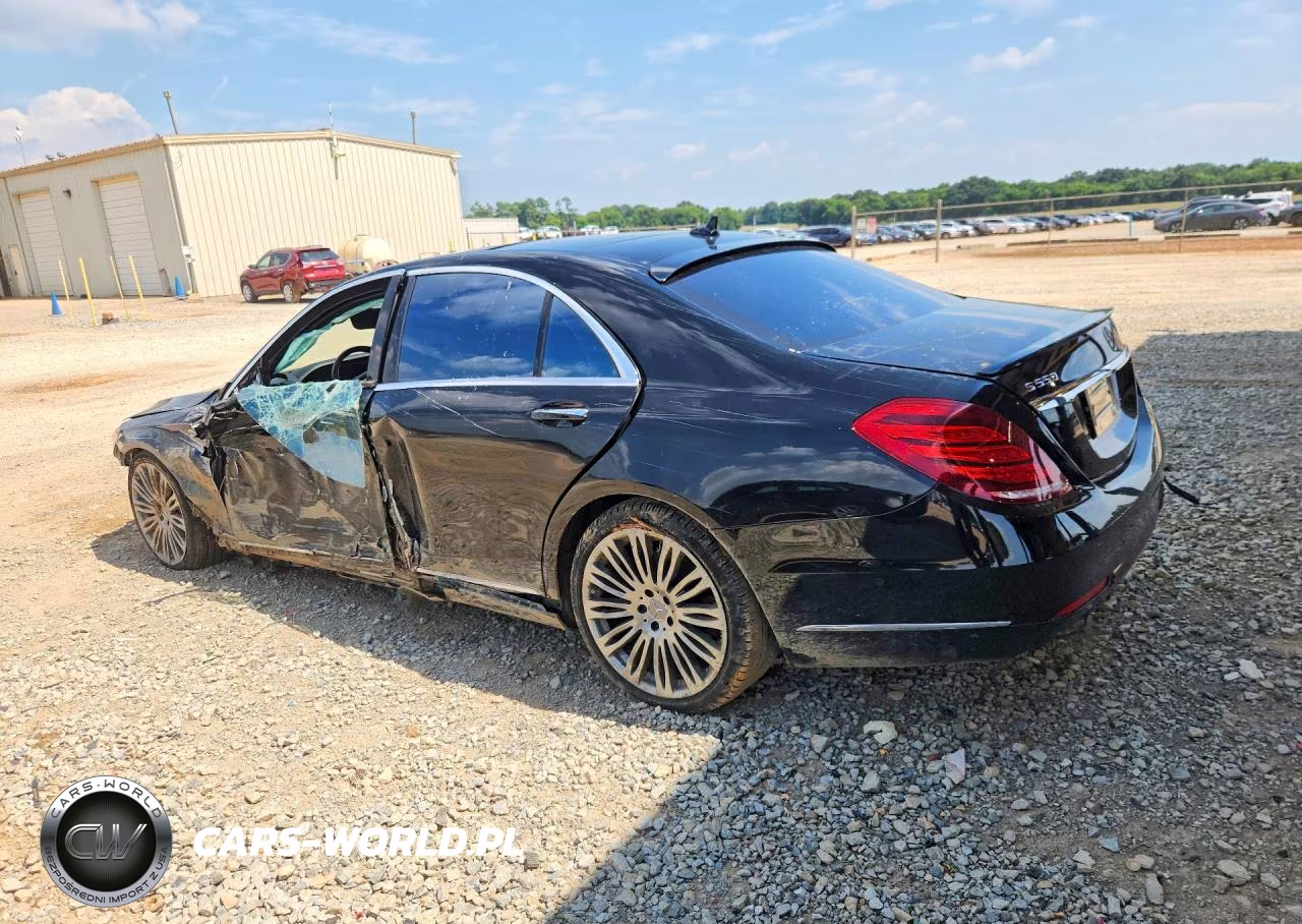 2015 Mercedes-Benz S-Class S550 VIN:WDDUG8FB0FA187916 - 2