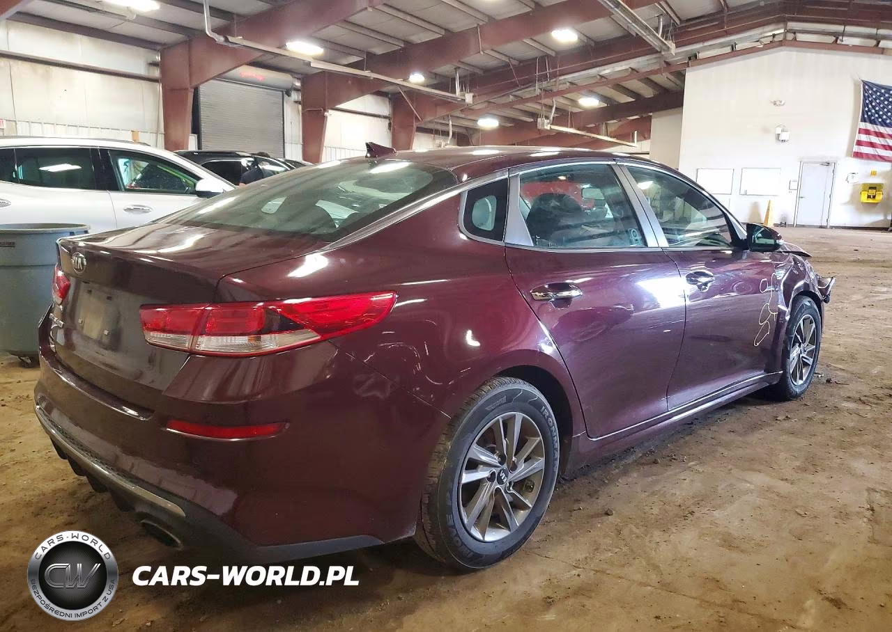 2020 Kia Optima Lx VIN:5XXGT4L35LG441404 - 3