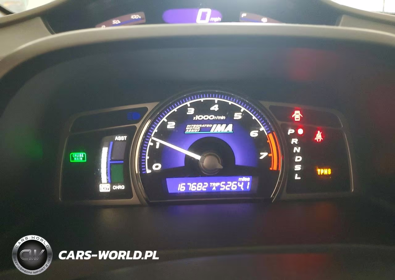 2008 Honda Civic Hybrid VIN:JHMFA36288S021520 - 9