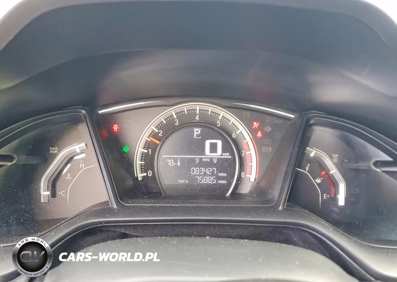 2018 Honda Civic Lx VIN:SHHFK7H23JU232189 - 9
