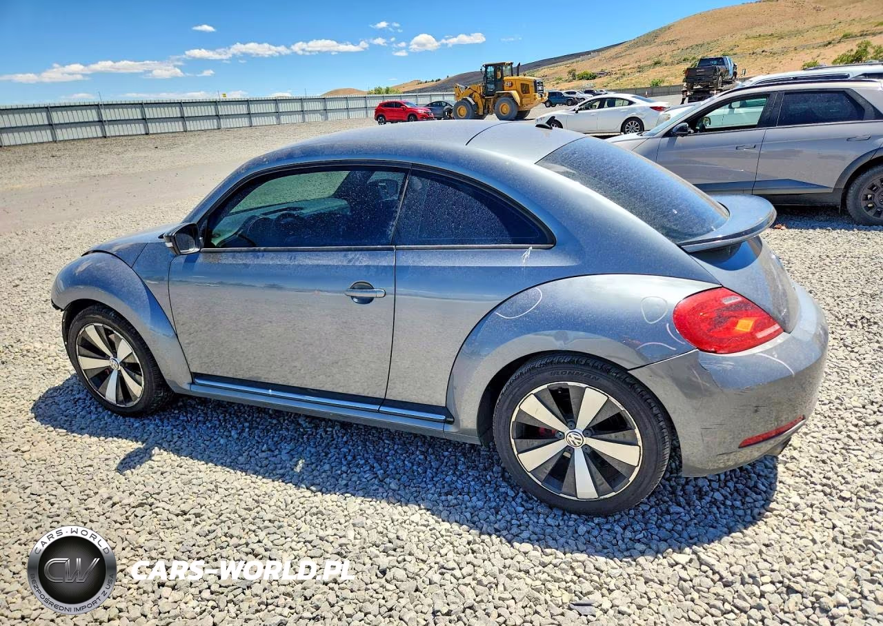 2012 Volkswagen Beetle Turbo VIN:3VWVA7AT6CM614411 - 2
