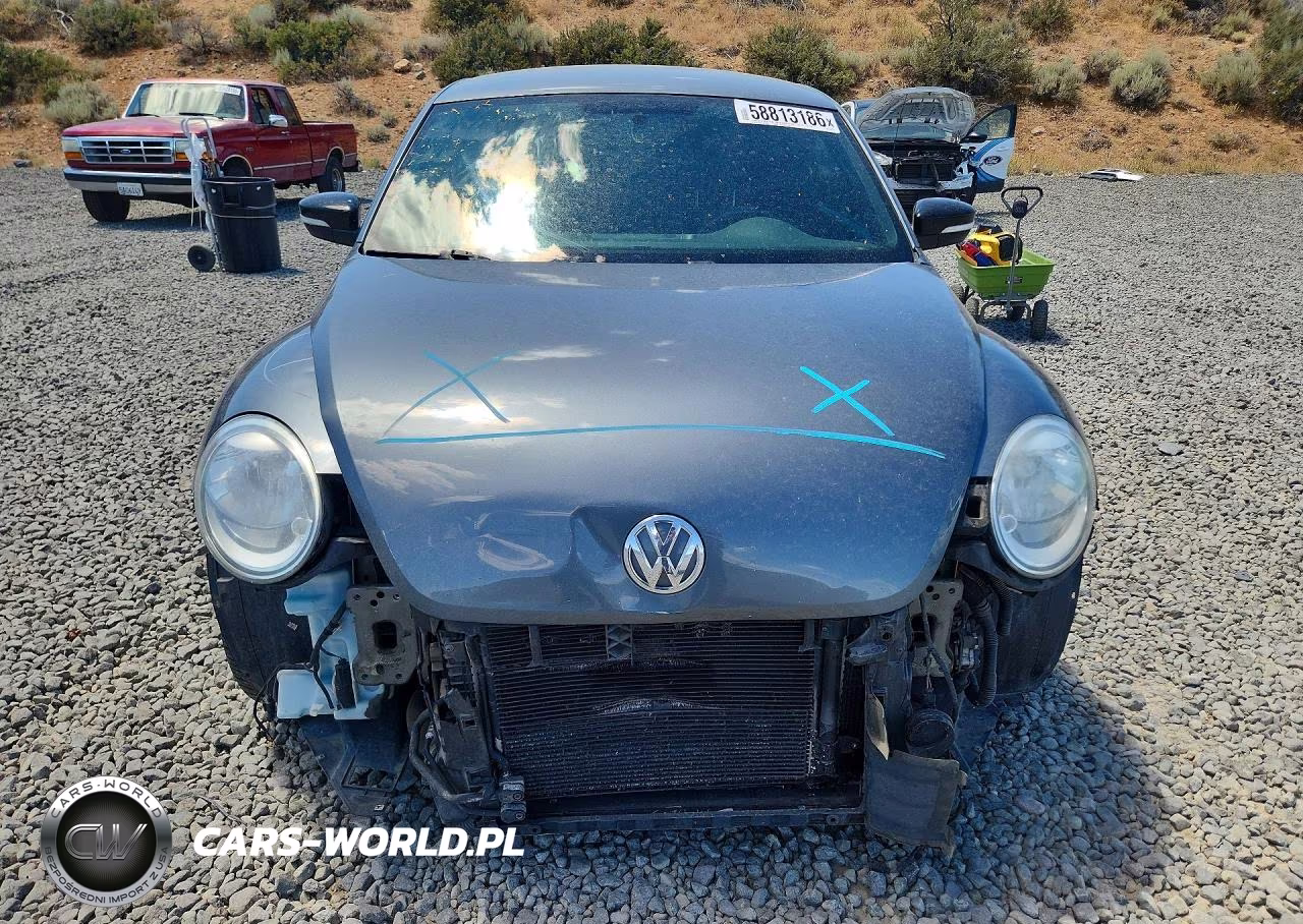 2012 Volkswagen Beetle Turbo VIN:3VWVA7AT6CM614411 - 5