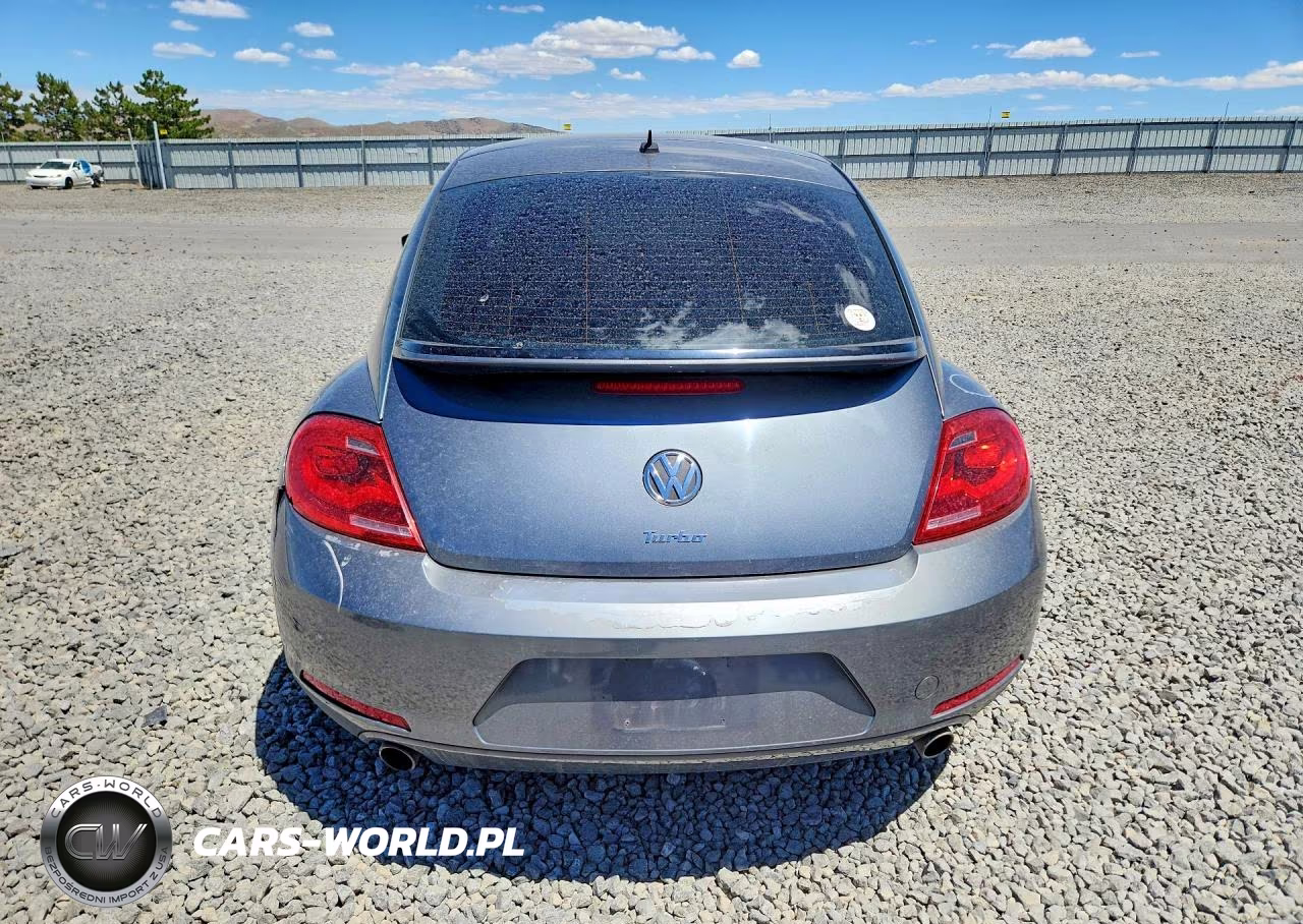 2012 Volkswagen Beetle Turbo VIN:3VWVA7AT6CM614411 - 6