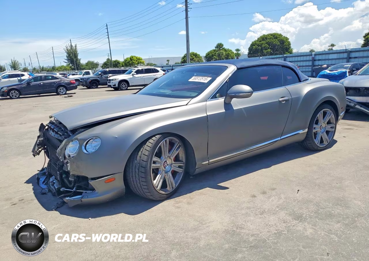 2014 Bentley Continental Gtc V8 – zdjęcie 1 z 12