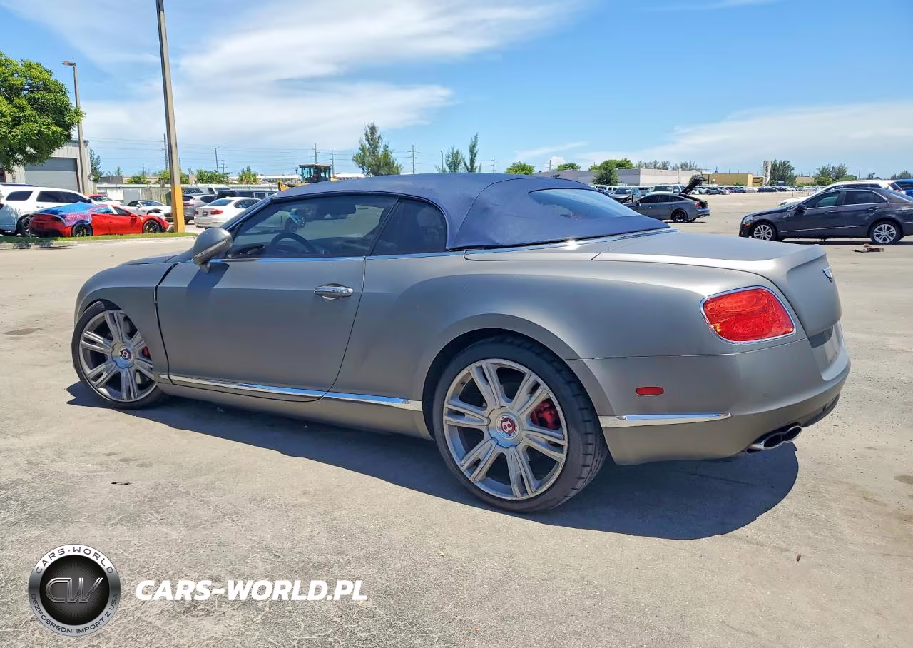 2014 Bentley Continental Gtc V8 VIN:SCBGT3ZA2EC094667 - 2