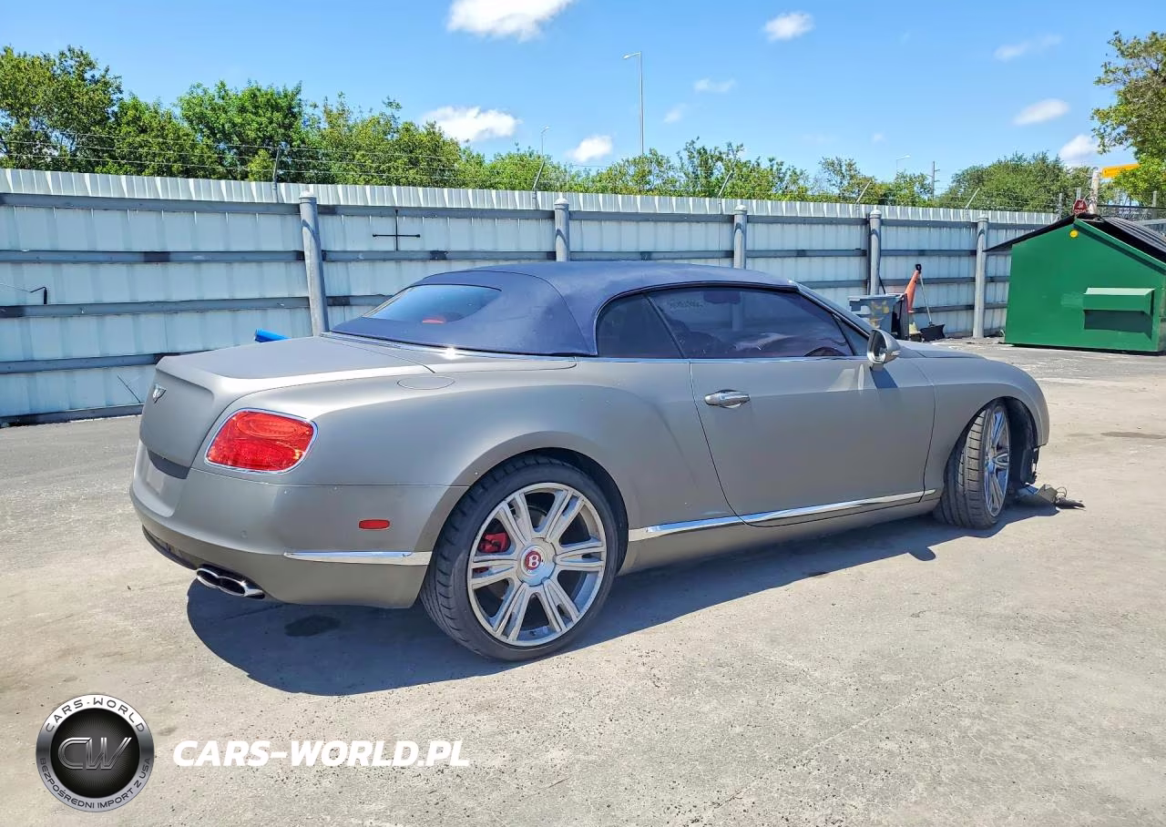 2014 Bentley Continental Gtc V8 VIN:SCBGT3ZA2EC094667 - 3