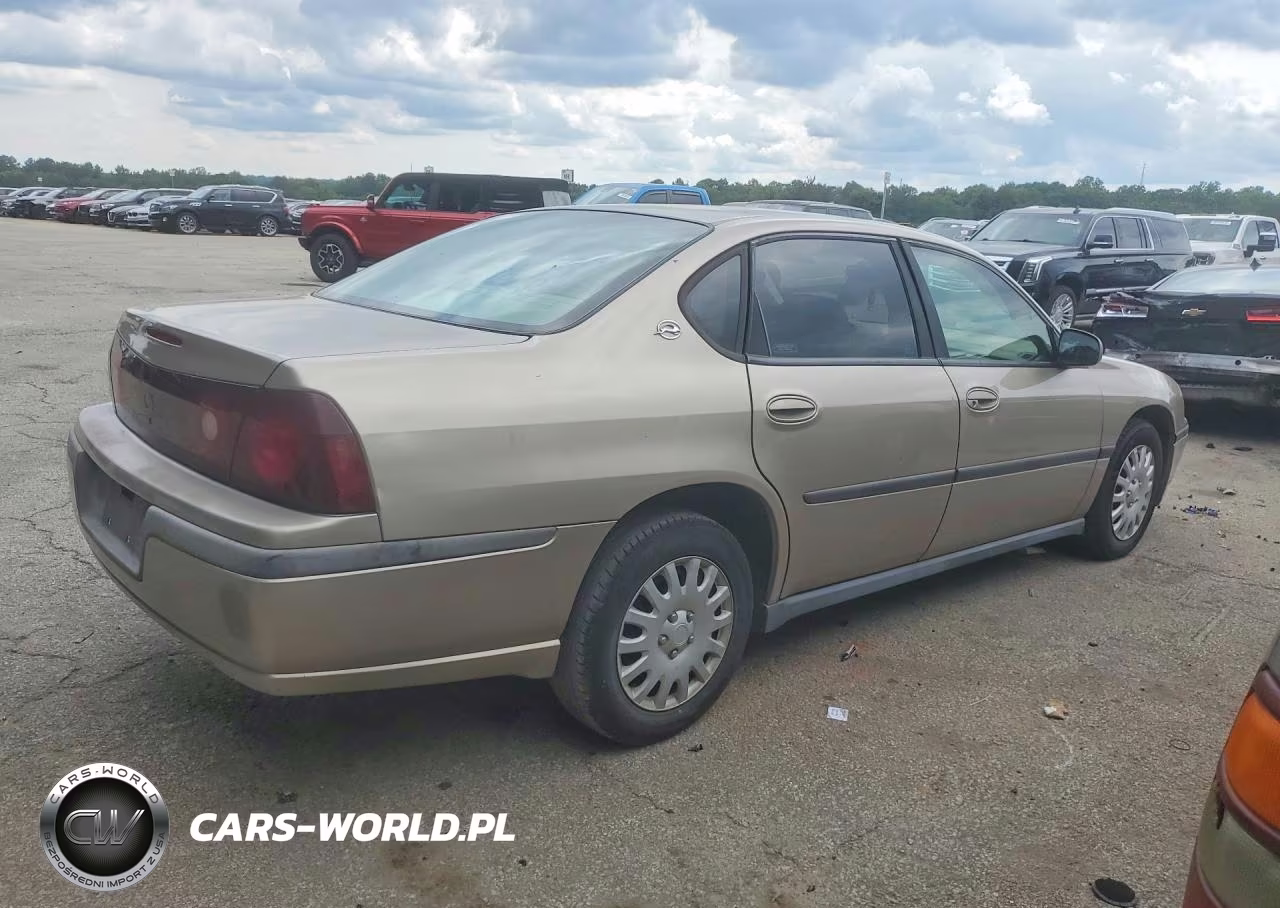 2001 Chevrolet Impala VIN:2G1WF52E119283443 - 3