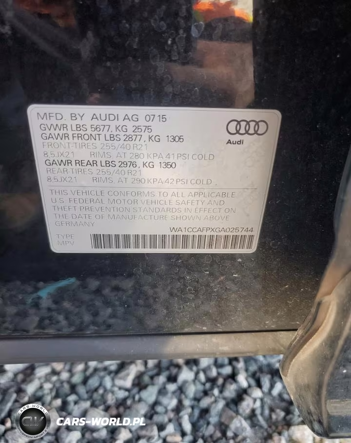 2016 Audi Sq5 Premium Plus VIN:WA1CCAFPXGA025744 - 12