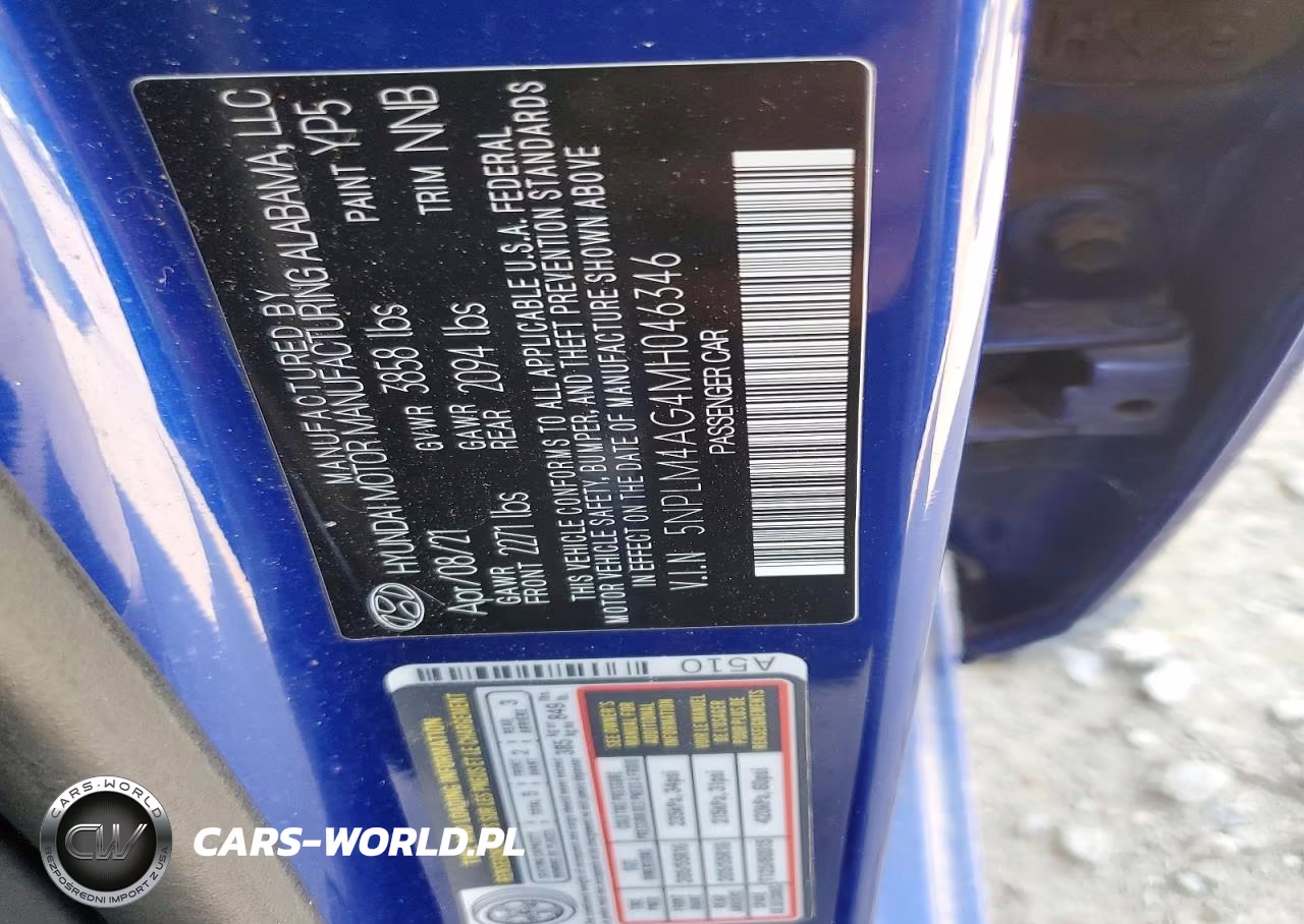 2021 Hyundai Elantra Sel VIN:5NPLM4AG4MH046346 - 12