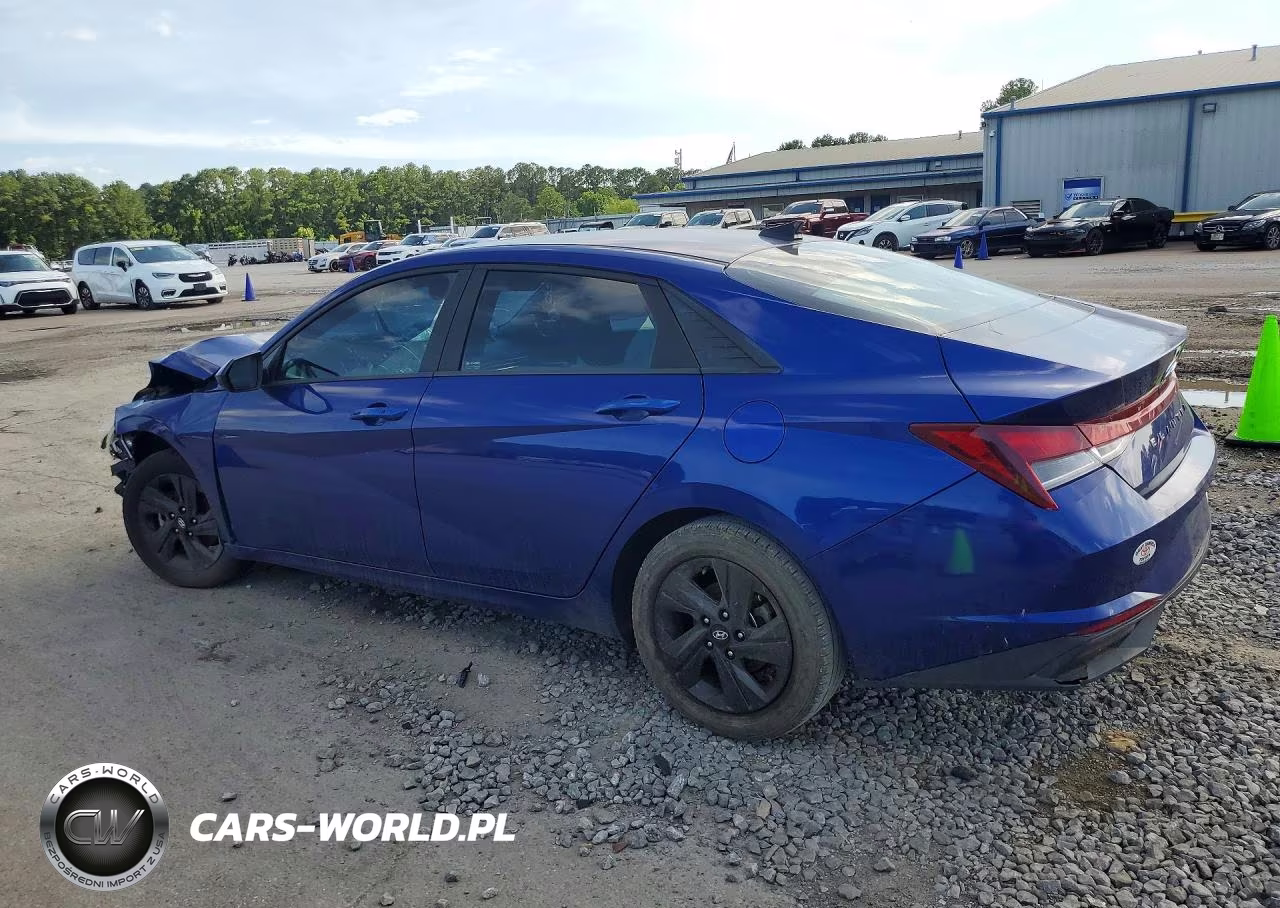 2021 Hyundai Elantra Sel VIN:5NPLM4AG4MH046346 - 2