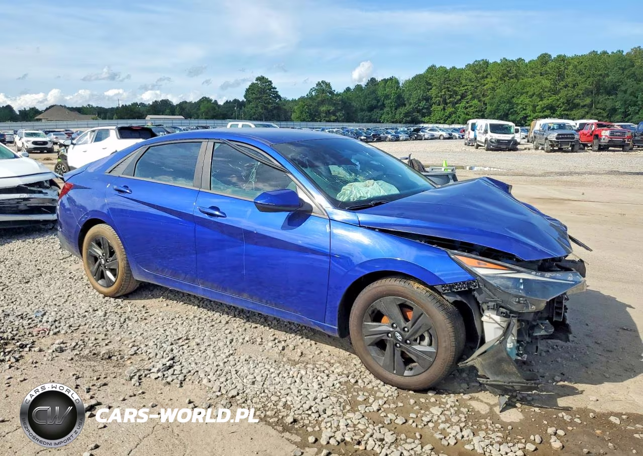 2021 Hyundai Elantra Sel VIN:5NPLM4AG4MH046346 - 4