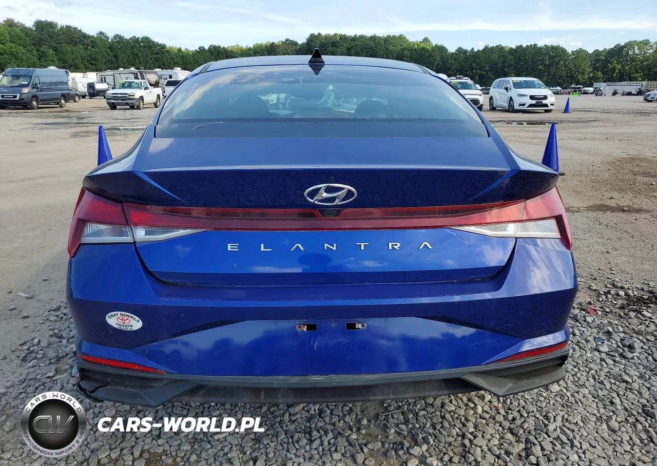 2021 Hyundai Elantra Sel VIN:5NPLM4AG4MH046346 - 6