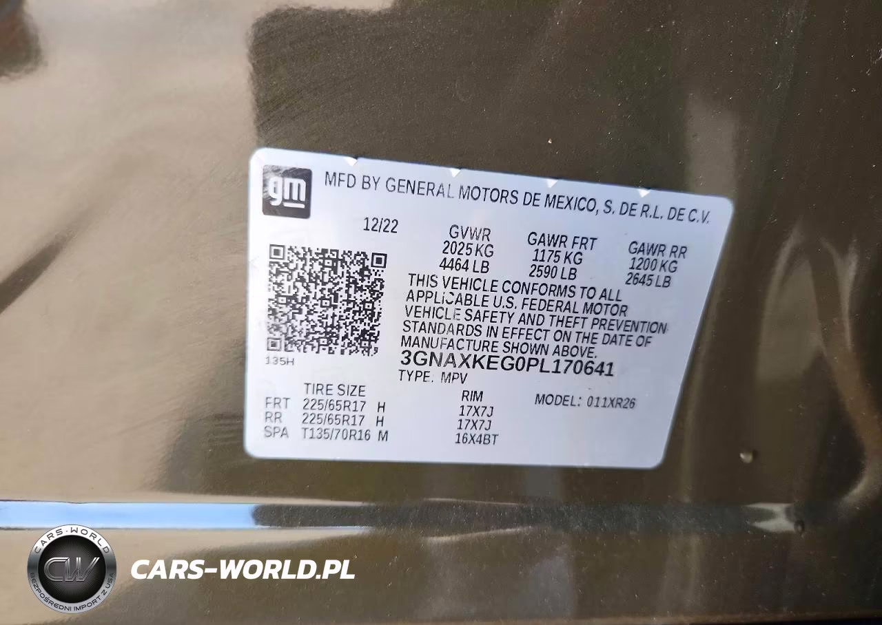 2023 Chevrolet Equinox Lt VIN:3GNAXKEG0PL170641 - 14