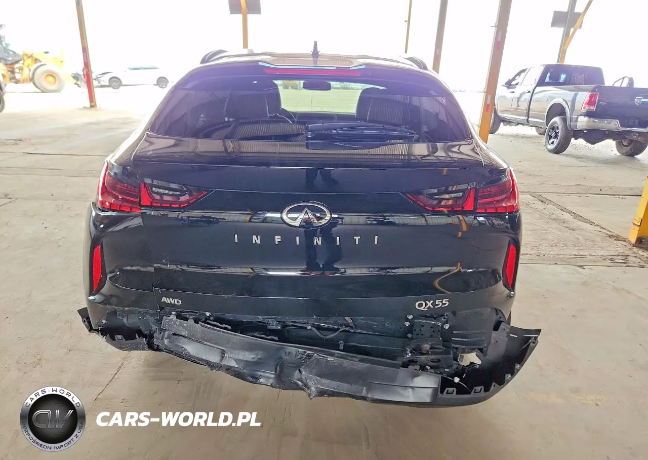 2022 Infiniti Qx55 Luxe VIN:3PCAJ5J35NF105617 - 6
