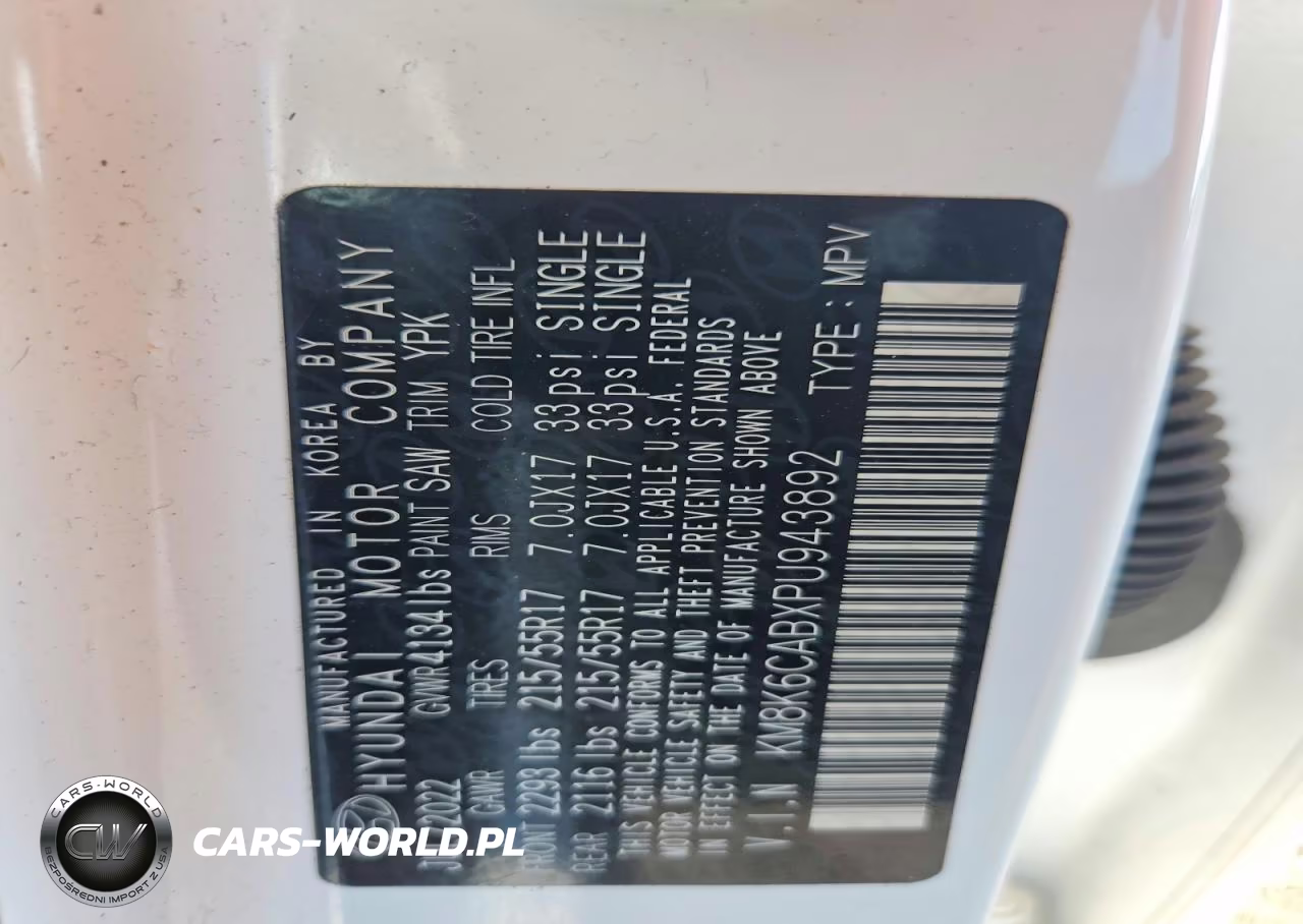 2023 Hyundai Kona Sel VIN:KM8K6CABXPU943892 - 13