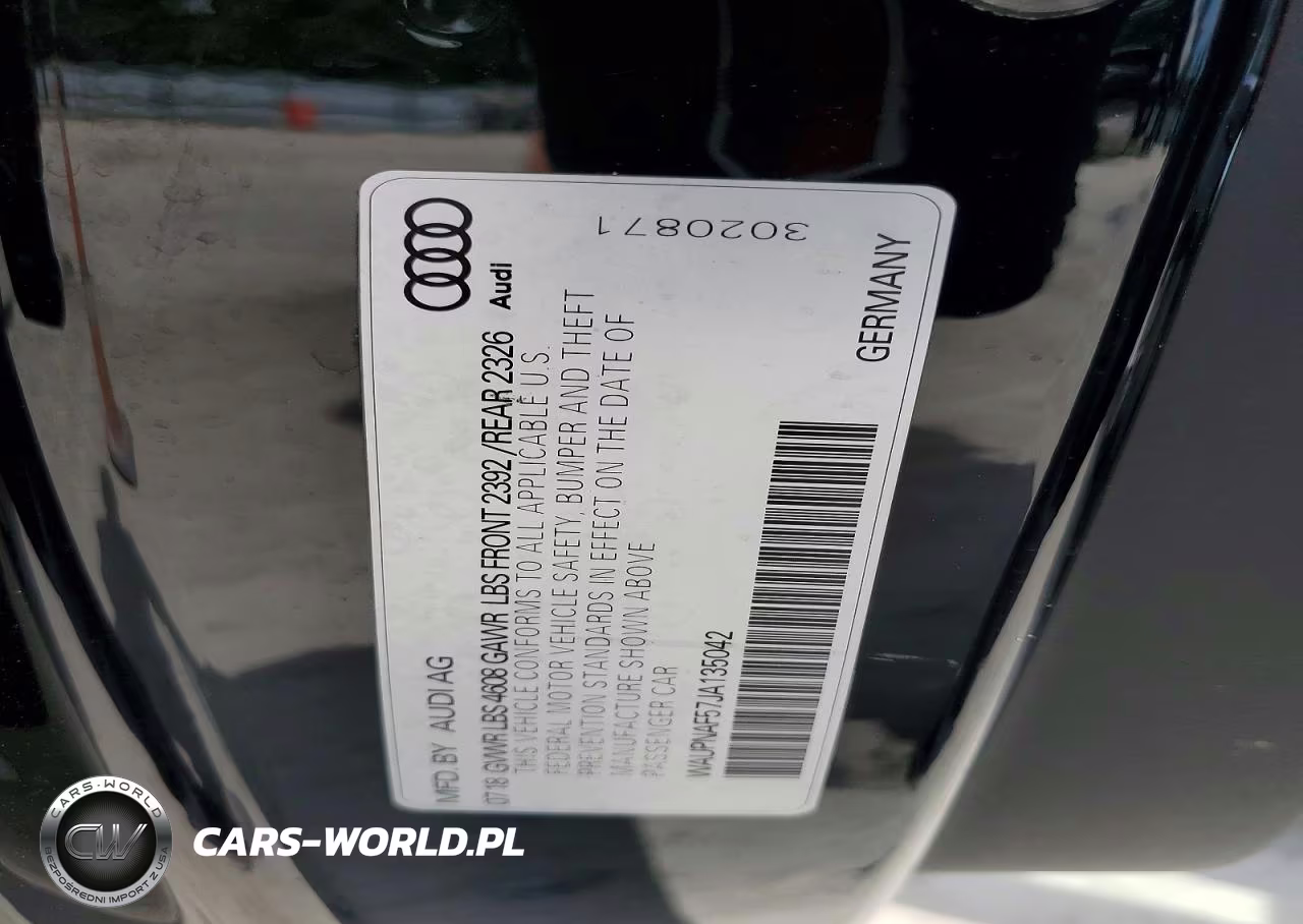 2018 Audi A5 Premium Plus VIN:WAUPNAF57JA135042 - 12
