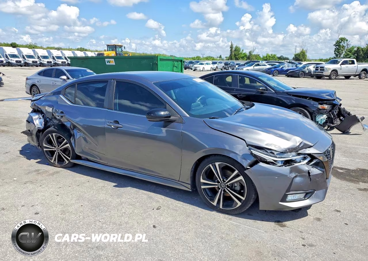 2020 Nissan Sentra Sr VIN:3N1AB8DV5LY221027 - 4