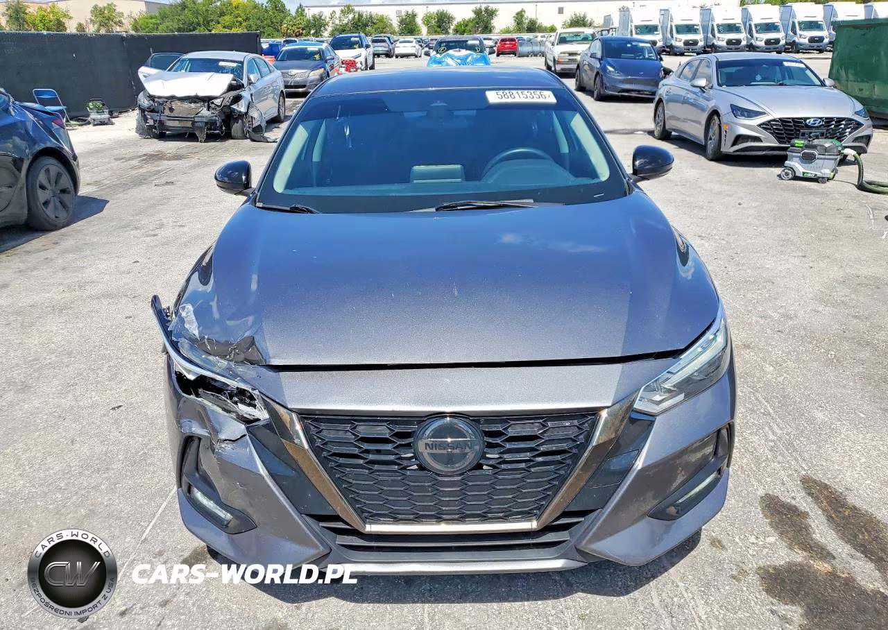 2020 Nissan Sentra Sr VIN:3N1AB8DV5LY221027 - 5