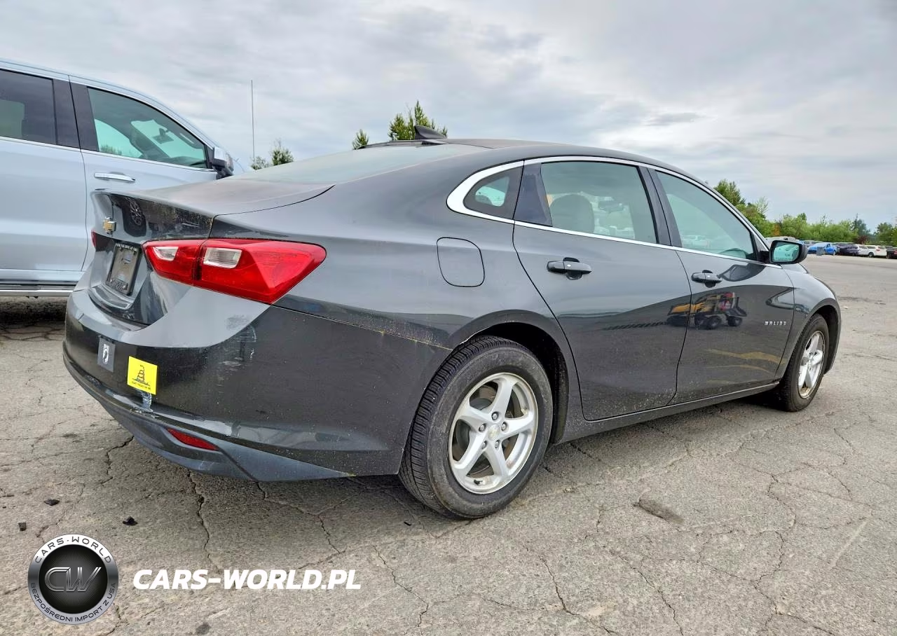 2017 Chevrolet Malibu Ls VIN:1G1ZB5ST9HF251395 - 3