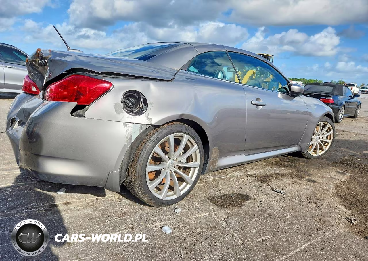 2009 Infiniti G37 Convertible Base VIN:JNKCV66E59M723349 - 3