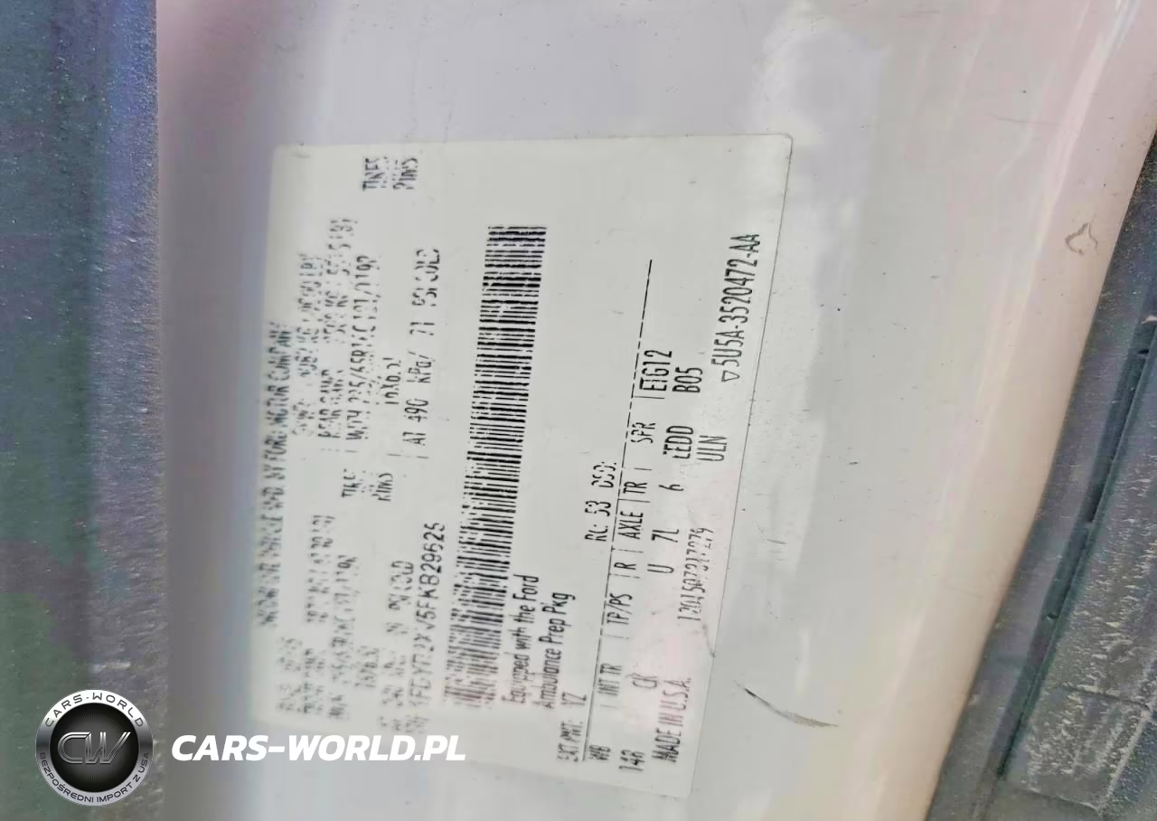 2015 Ford Transit Ambulance VIN:1FDYR2XV5FKB29625 - 13