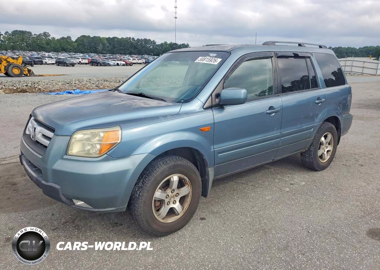 2006 Honda Pilot Ex VIN:5FNYF28796B021762 - 1